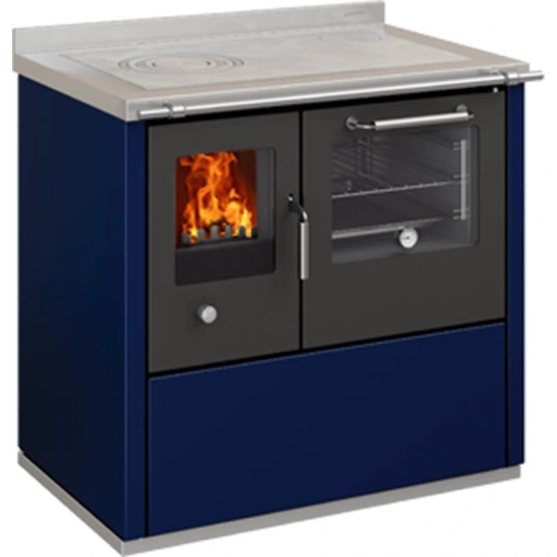 European Quality Freestanding Wood Burning Cooking Stove with Oven
