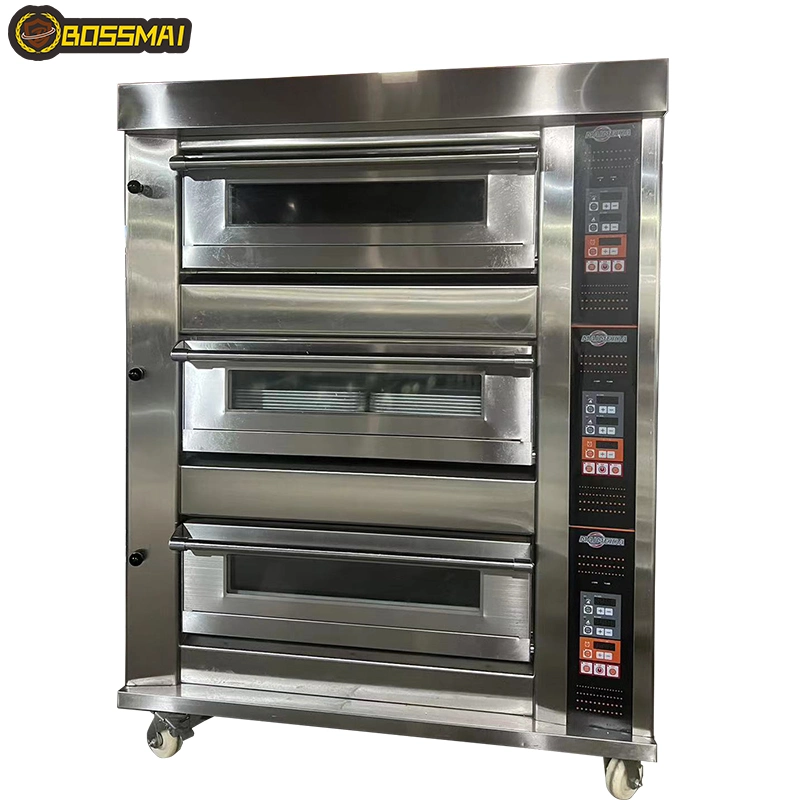 Équipement de cuisson commercial pour aliments Machine Machine Gâteau Horno Pizza Grille-pain Pain Boulangerie Four de cuisson