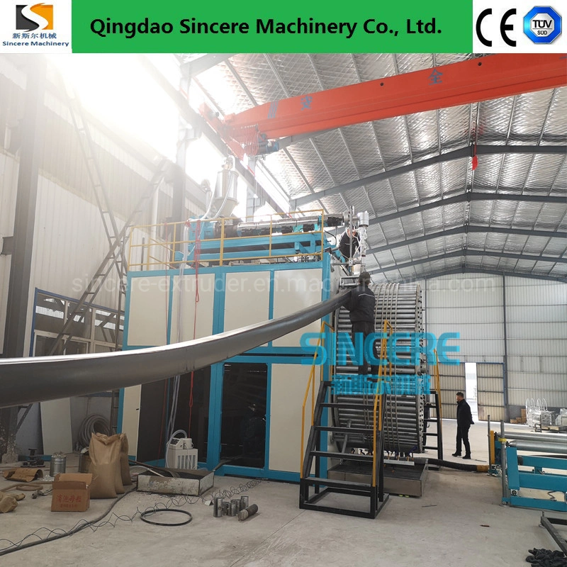 PE Spiral Pipe Welding Production Line