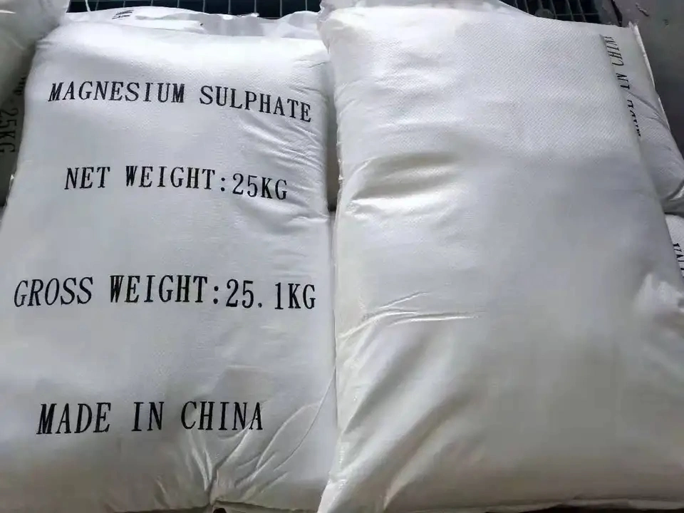 Magnesium Sulfate Heptahydrate Mineral Water Additive Good Grade Factory Price