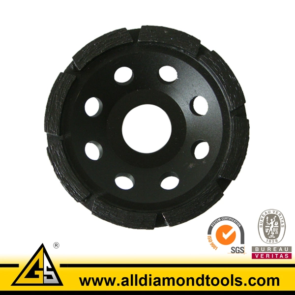 High quality/High cost performance Single Row Diamond Grinding Cup Wheel (HCPS)