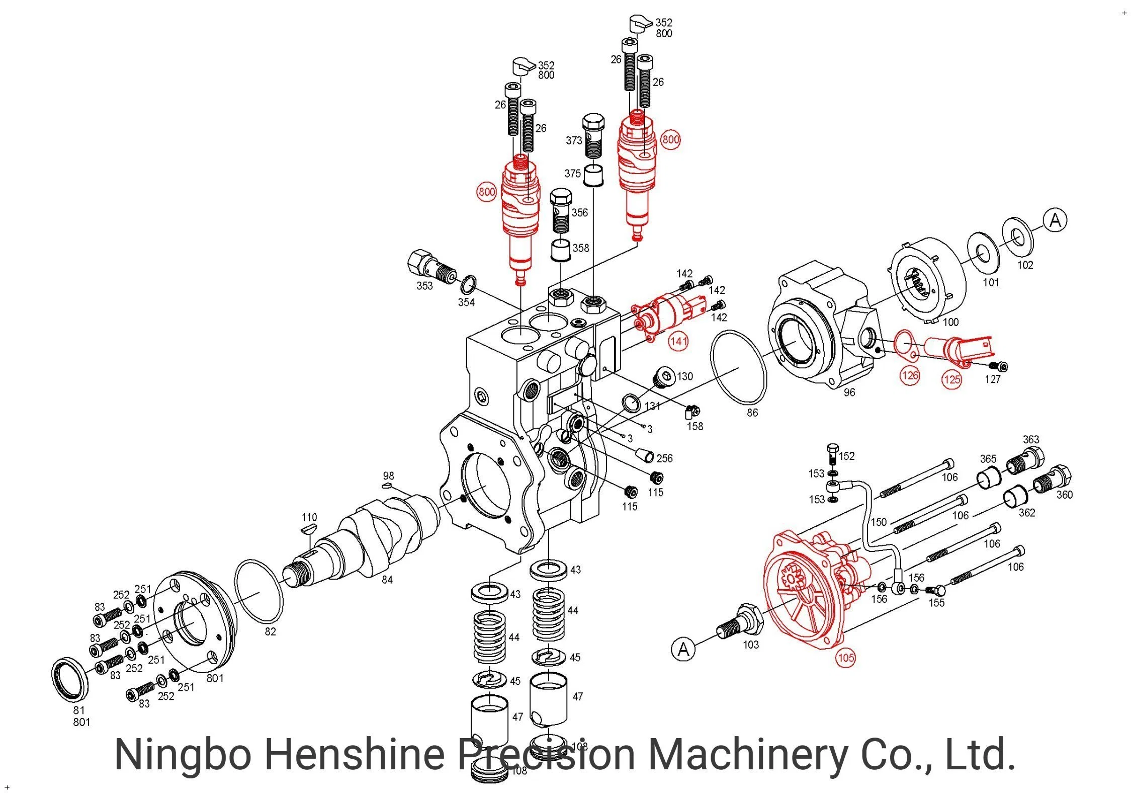 Imv Metering Unit 0928400617 Volvo S60 Fuel Injection Pump for Bosch 0445020068 Inlet Metering Valve