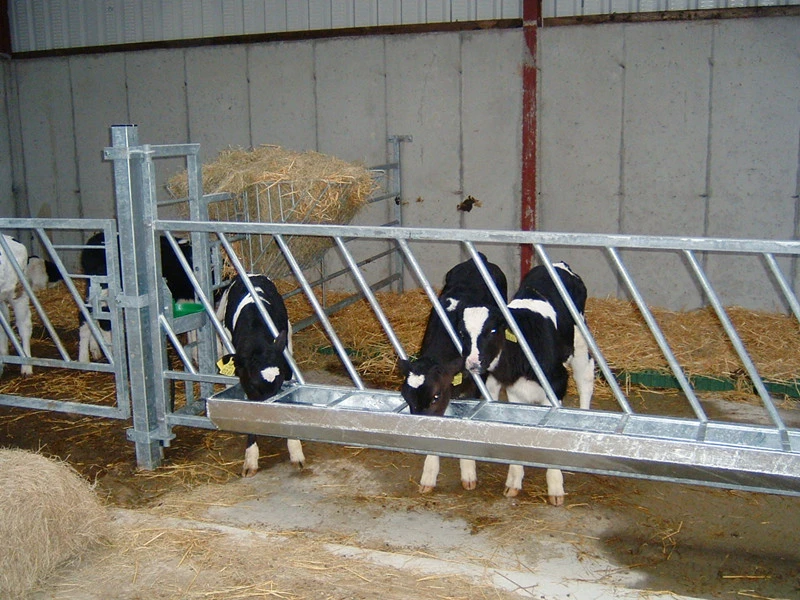 Hardness 4m Length Automatic Floating Ball 304 Stainless Steel Cattle Drinker Cow Water Trough