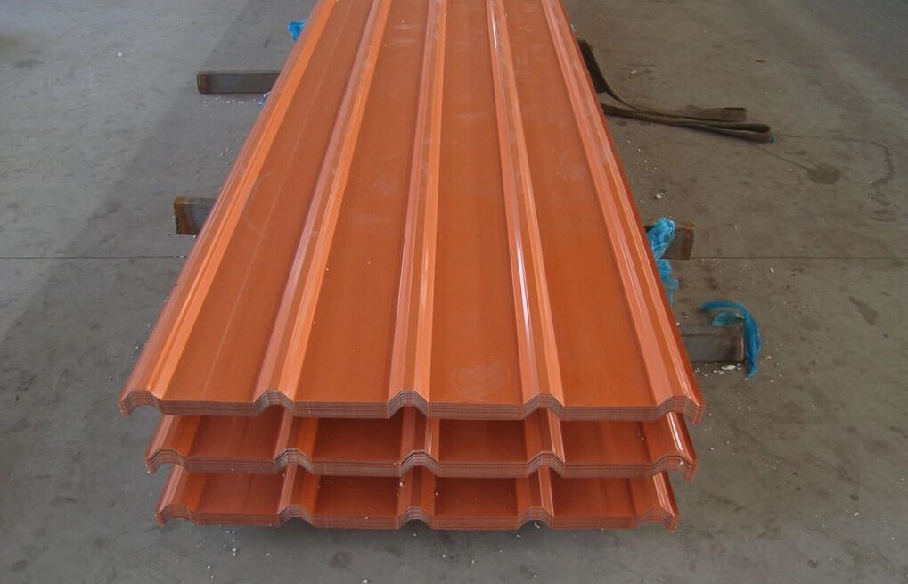 PPGI Corrugated Metal Roof Sheet Colour Steel Sheets