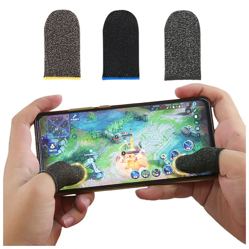 Breathable Antislip Sweatproof Game Touch Screen Finger Stall