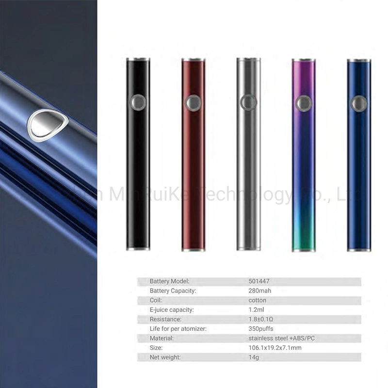 510 Thread Vape Battery Preheating Pens Variable Voltage Cartridges Tank for Thick Oil Cart Vape Support OEM/ODM Order