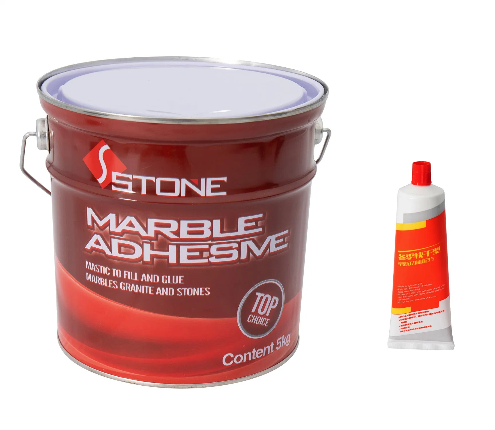 Drums of The Adhesive White Hardener Gel Marble Glue