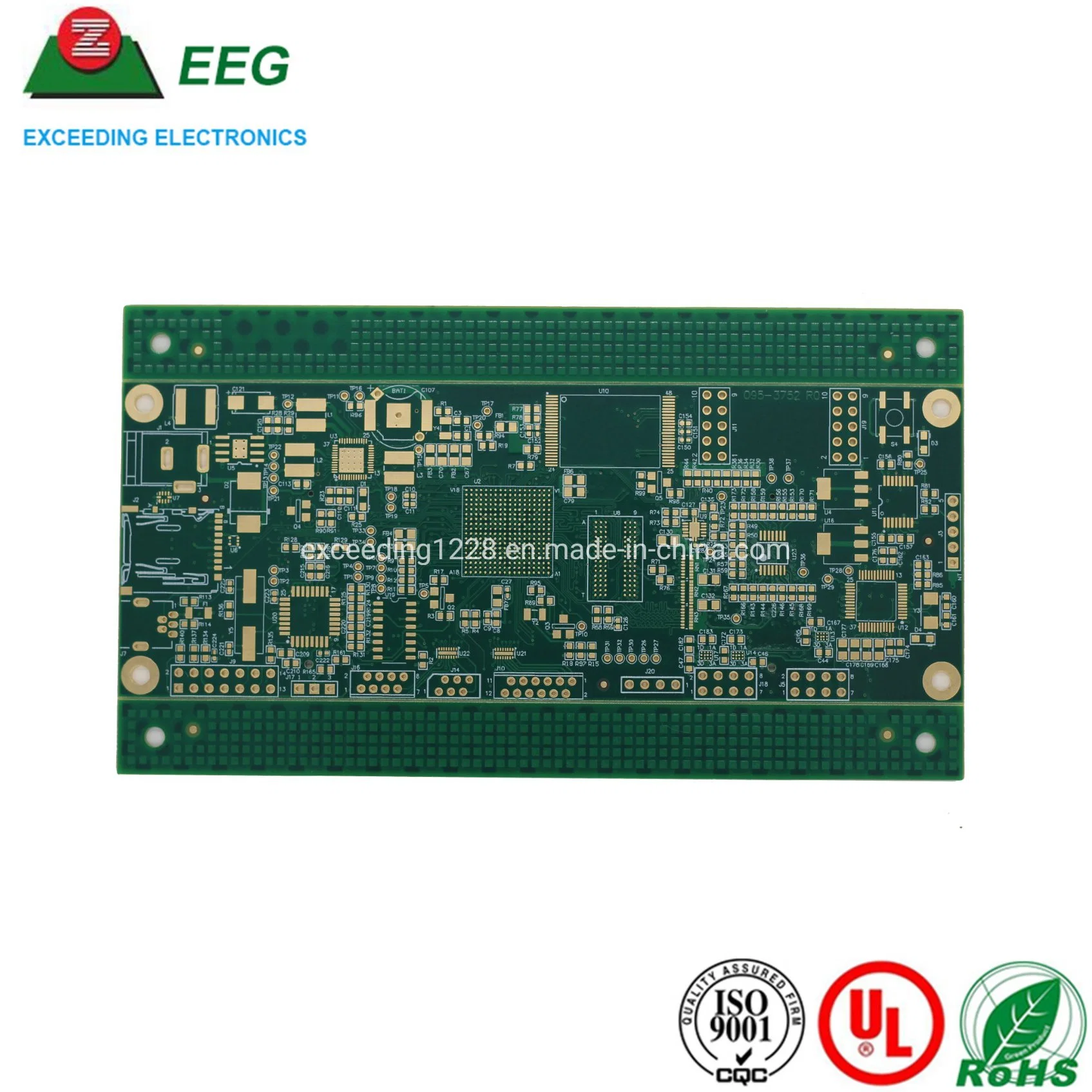 Alimentation PCB/PCBA à immersion personnalisée de haute qualité Gold/Silver