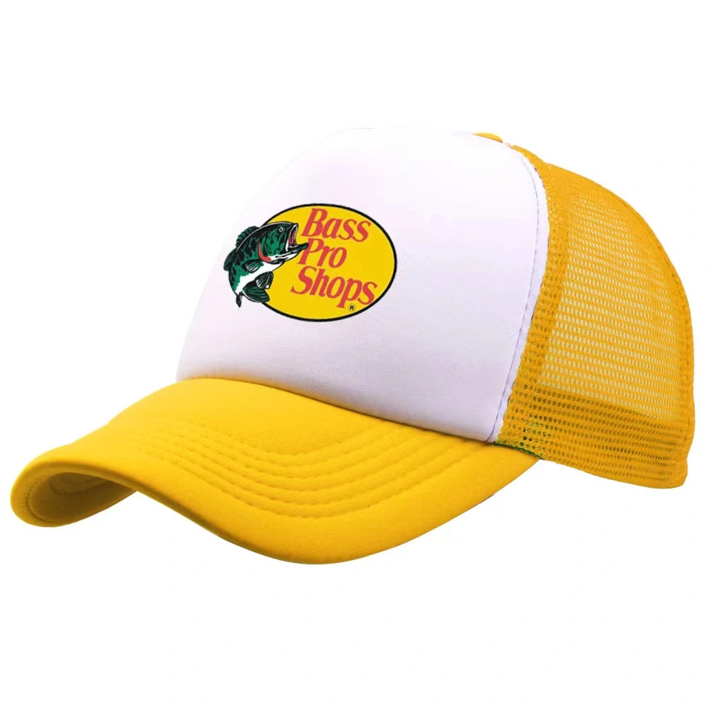 Disponible Personalizar buena calidad malla de poliéster Verano Sun Gorros de golf