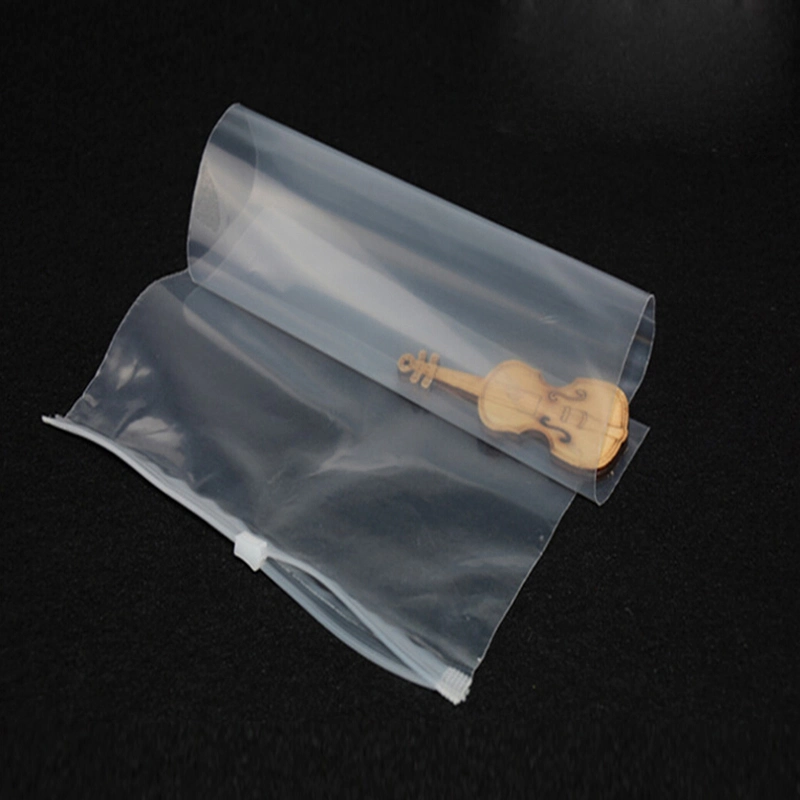PVC PE Transparent Plastic Packing Zipper Bag for Pants