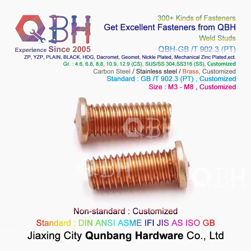 Qbh Capacitor Discharge Welding Energy Storage Weld Stud Screw Bolt Automobile Car Auto Spare Part