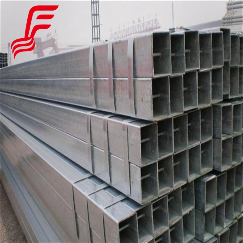 Galvanized/Hot Rolled/Black/Zinc Coated/Q195/Q235/Q355 Shs/Rectangular/Rhs/Welded Carbon Mild Square Hollow Section Steel Tube/Tubo/Pipe for Construction