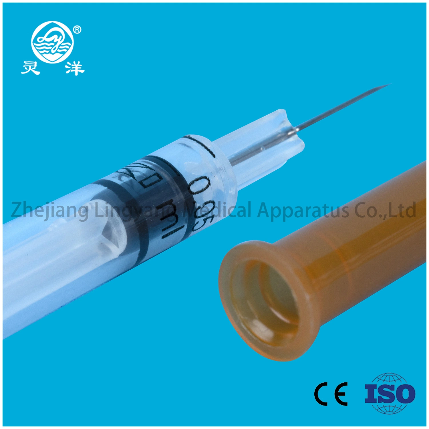 Ce 0.05ml Bcg Automatic Lock Safety Syringe Ad Auto Disable Syringe Fixed Needle