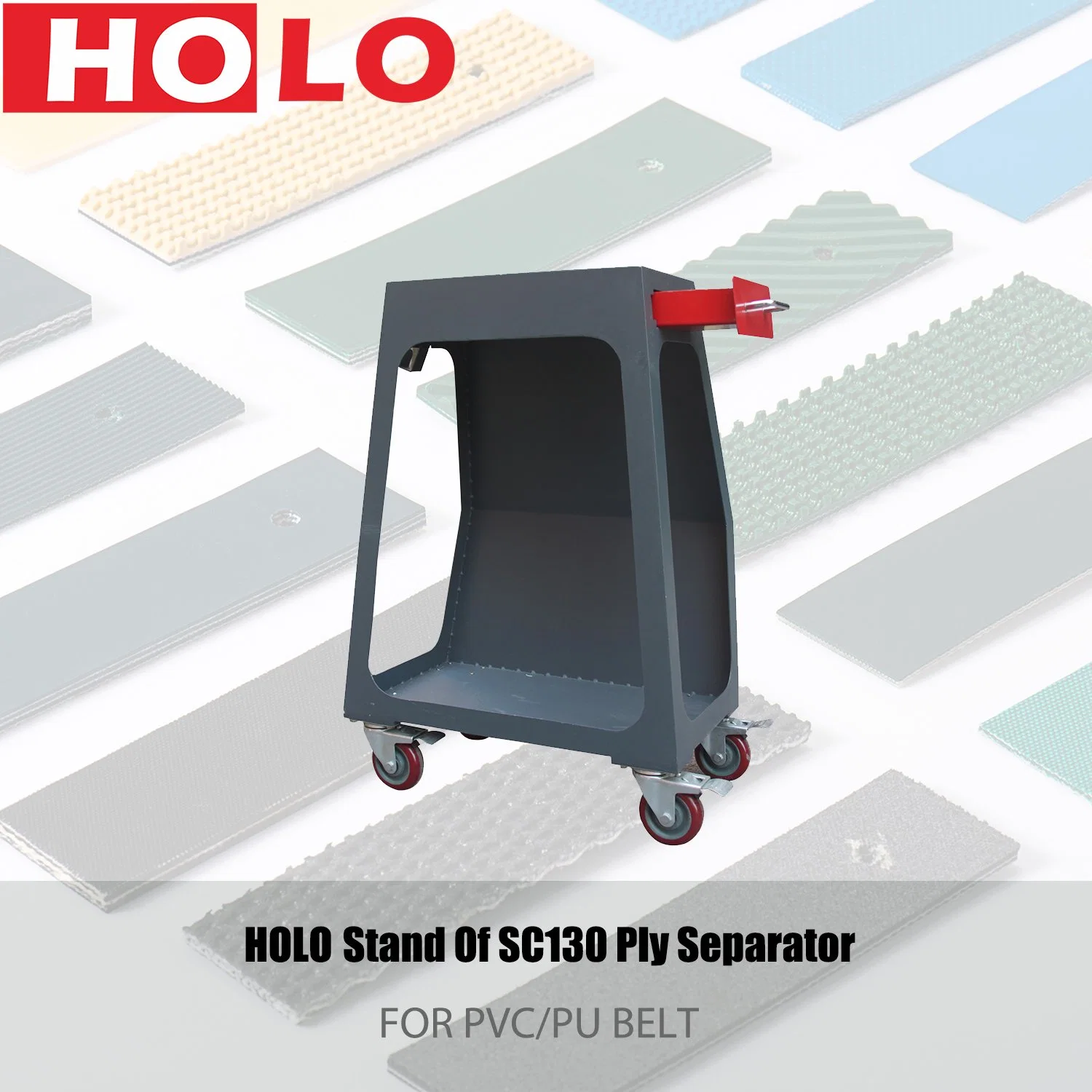 Holo PVC PU Rubber Conveyor Belt Ply Separator Splitting Machine