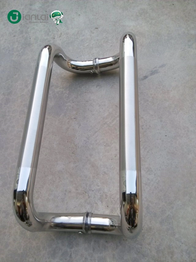 Curve Double Sided Stainless Steel Sliding Glass Door Pull Handle