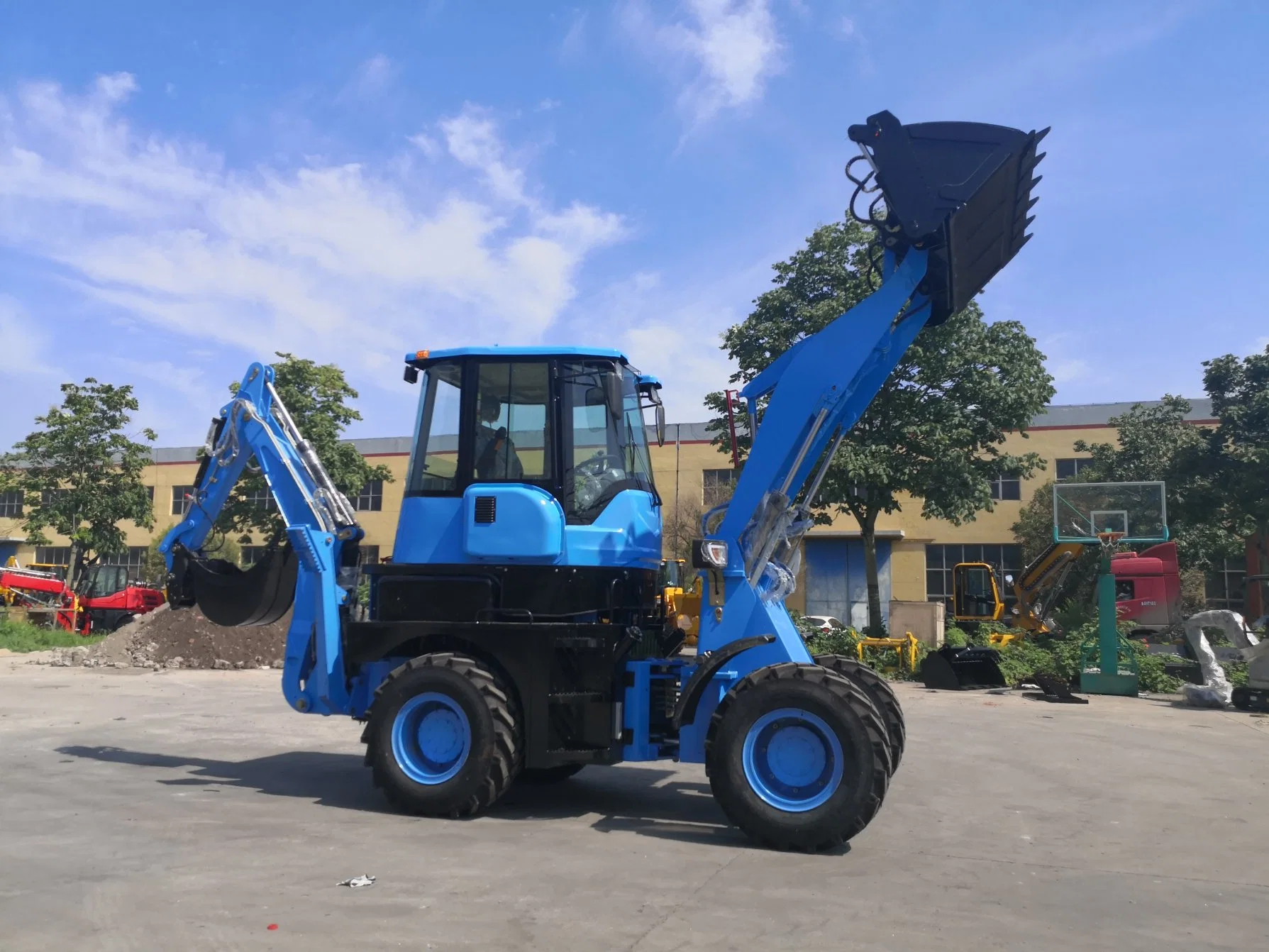 Forload Construction Machines of Backhoe Wheel Loader, Used Road Roller and Motor Grader for Sale