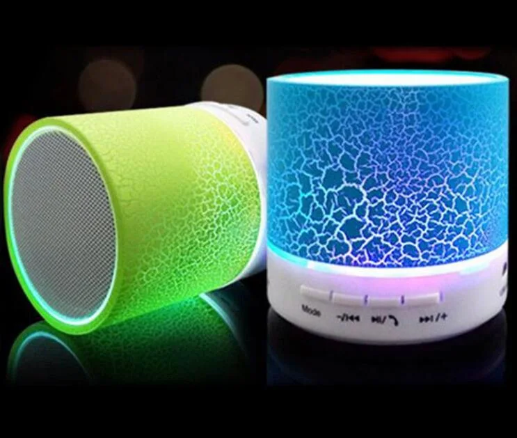 LED Mini Portable Wireless Bluetooth Speaker A9 TF USB Music Sound Subwoofer Box