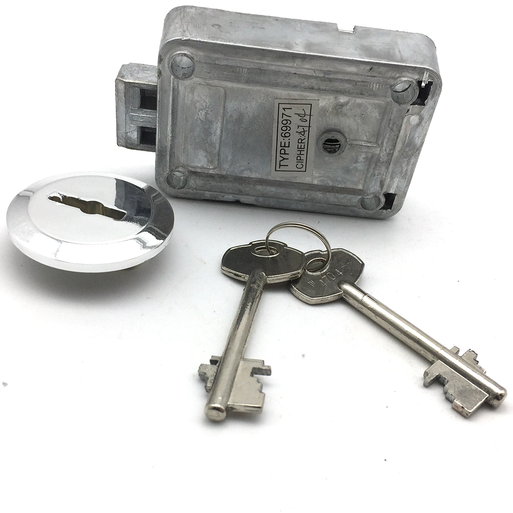 Deadbolt Mechanical Key Lock for Safe Deposit Box