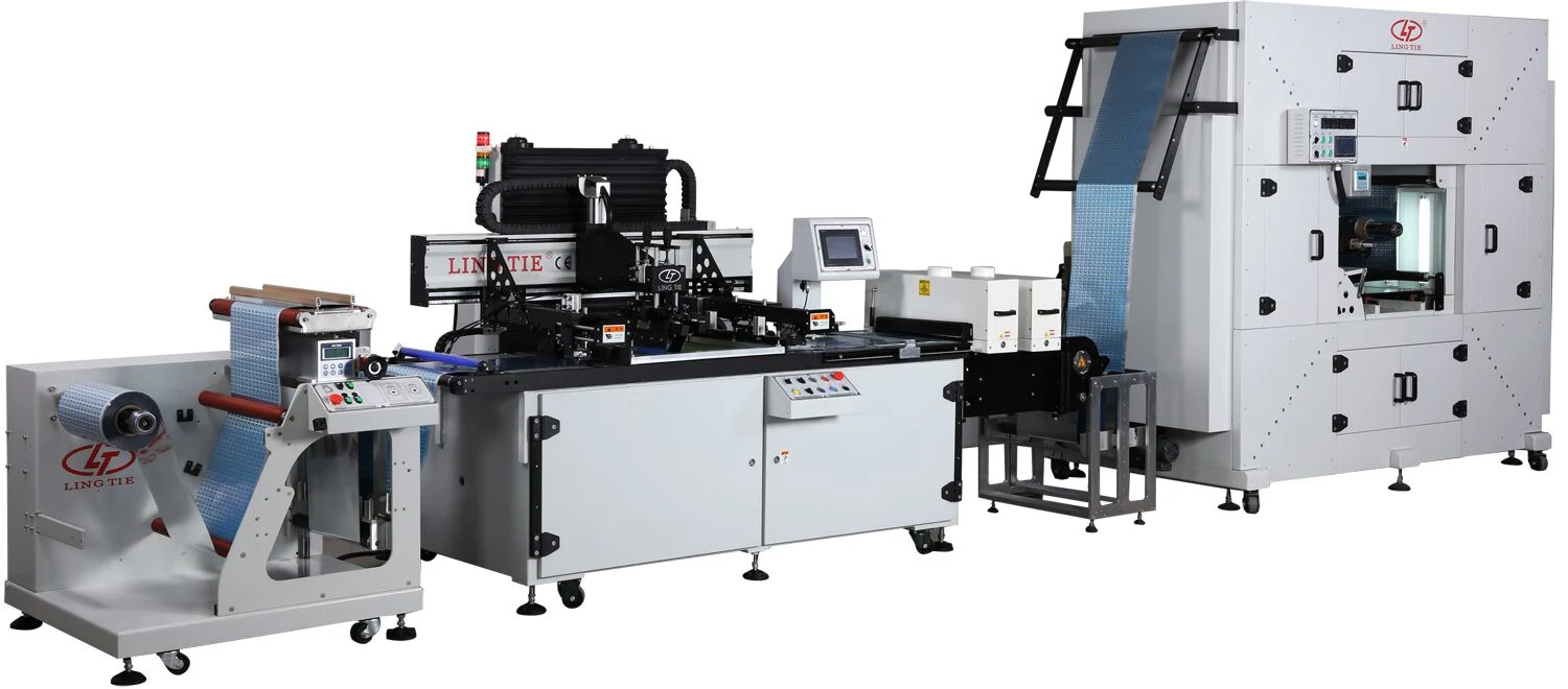 Factory Direct Single Color Automatic Silk Screen Label Printing Machine Made in China