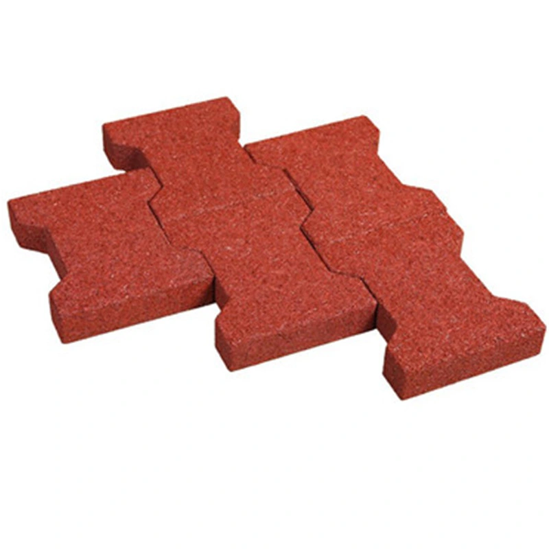 Horse Stable Colorful and Durable Dog-Bone Rubber Tiles