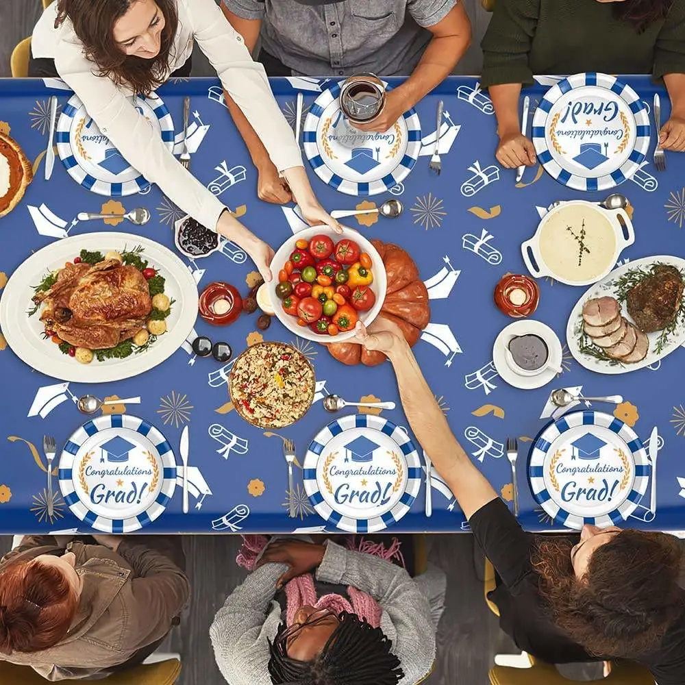 Direto da Originales de fábrica Parte Graduação Louça de mesa Talheres descartáveis