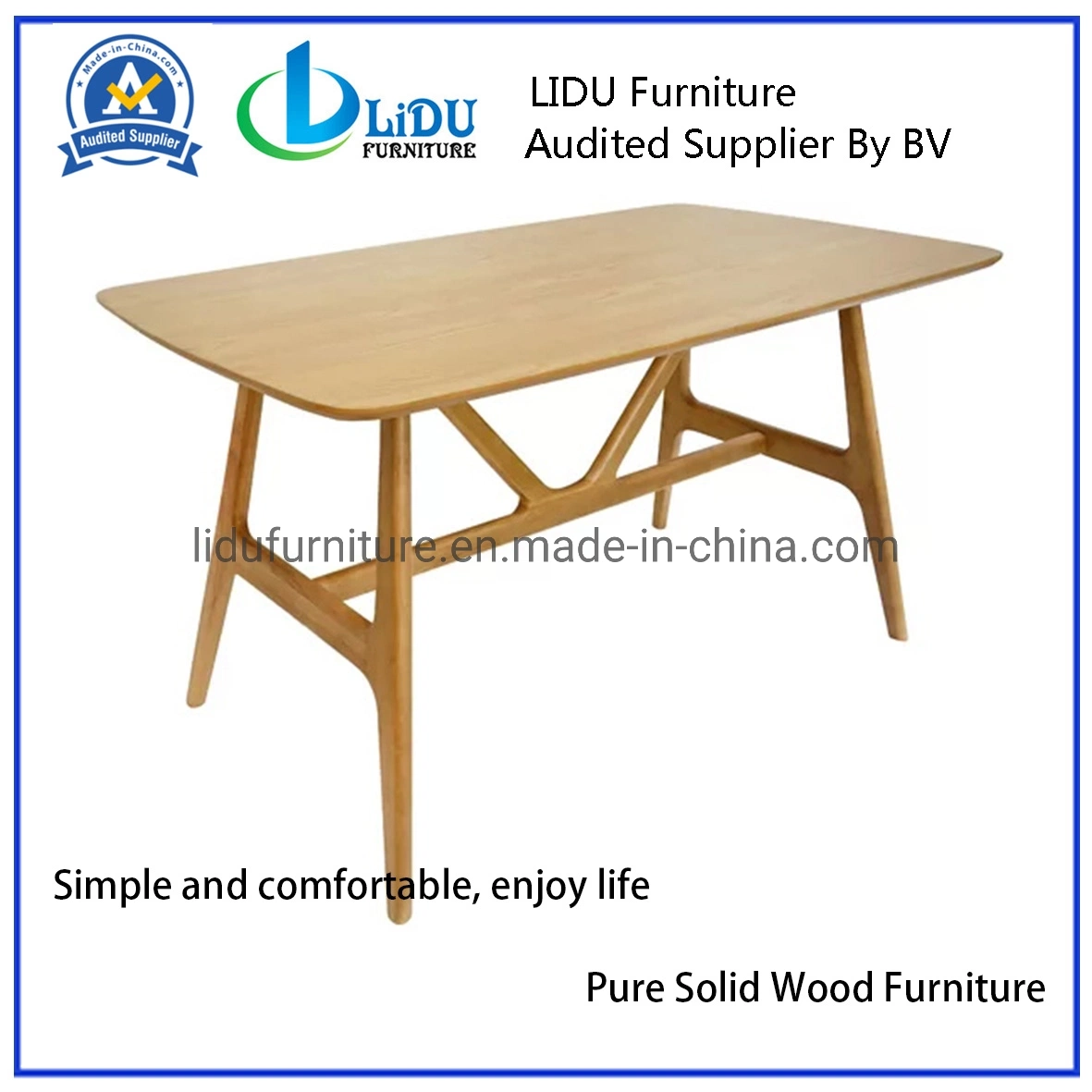 Industrial Dining Table Conference Table Cafe Table and Chairs Wooden Furniture