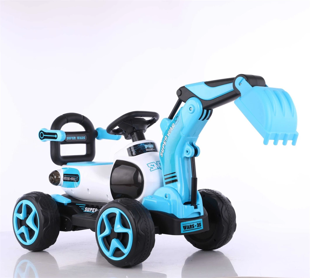 Excavator Style Toy Car Children Toy Children Electrical Ride on Car