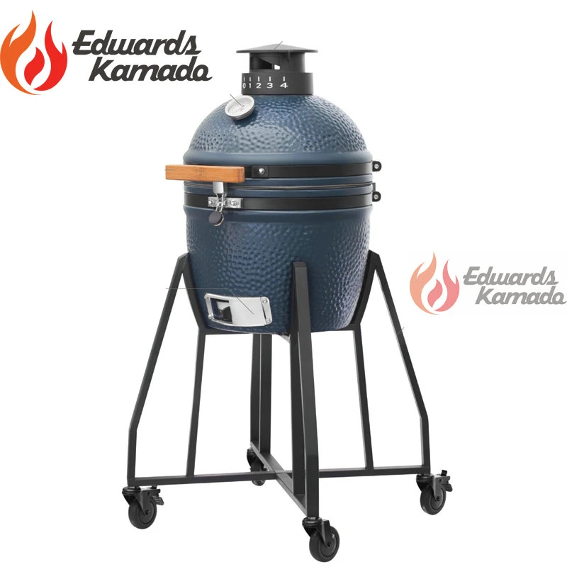 Kamado 23.5 Inch Outdoor Charcoal BBQ Barbeque / Barbecue Ceramic Kamado Grill