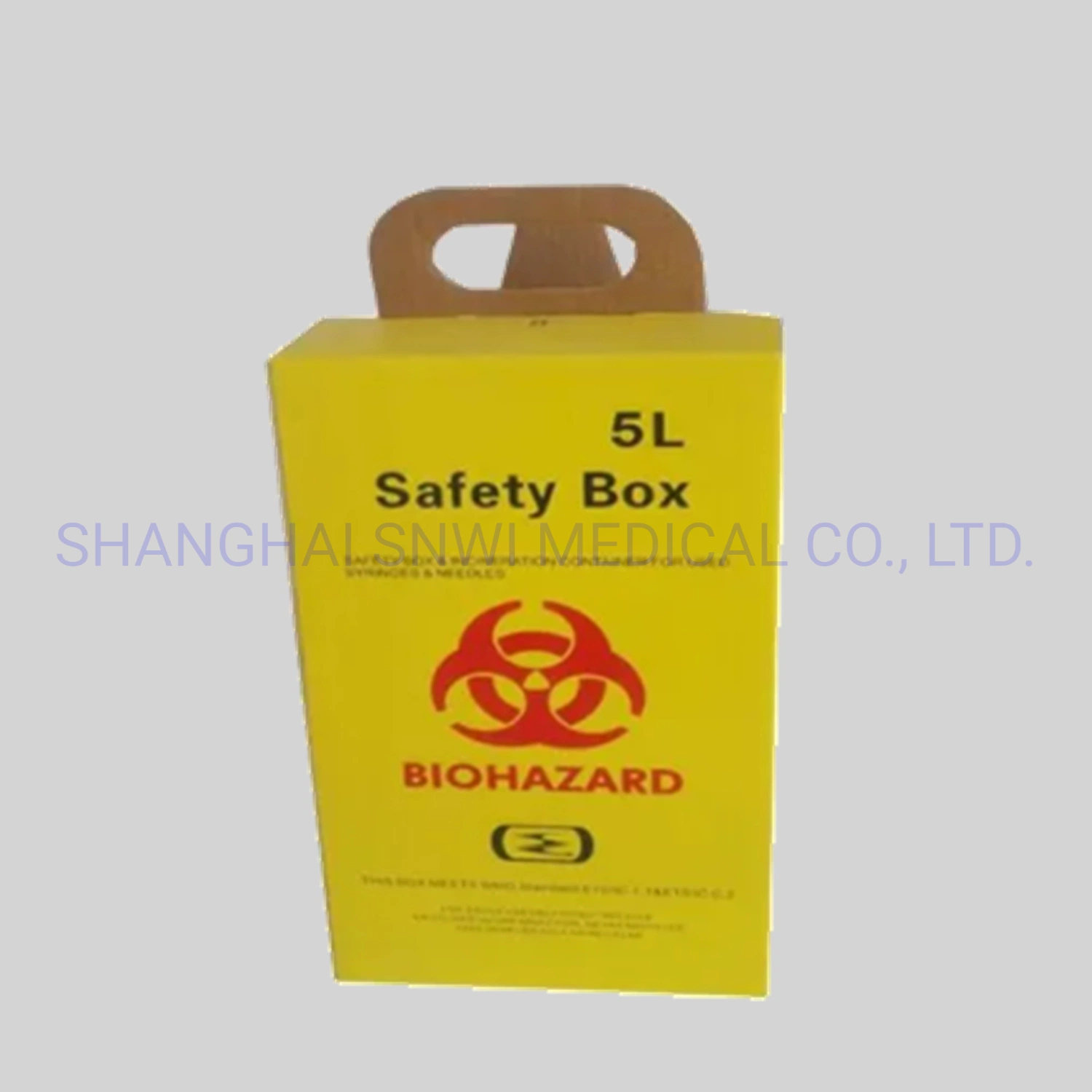 Medical Biohazard Residual cartón cajas de seguridad