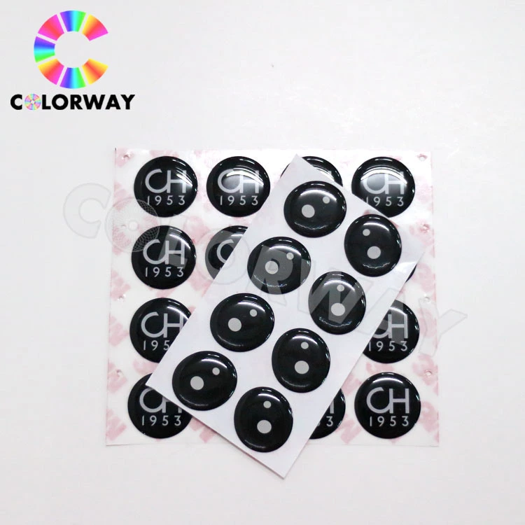 Top Quality Funny Design Adhesive 3D Domed Epoxy Sticker