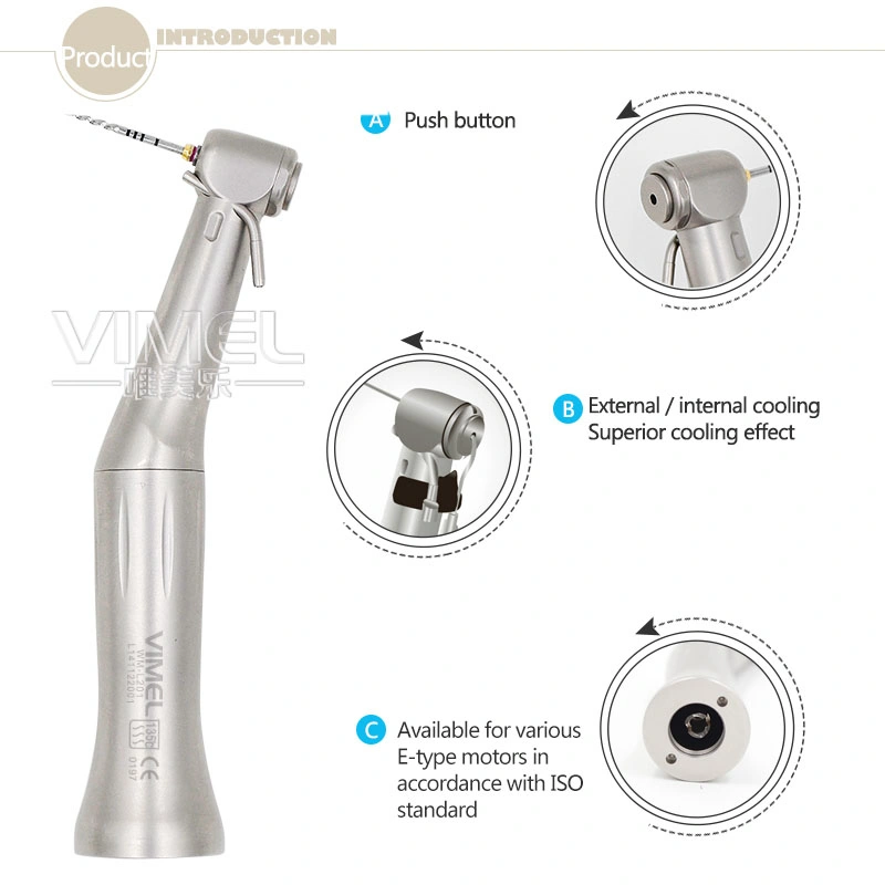 Nks Sg20 20: 1 Implant Handpiece Dental Low Speed Contra Angle