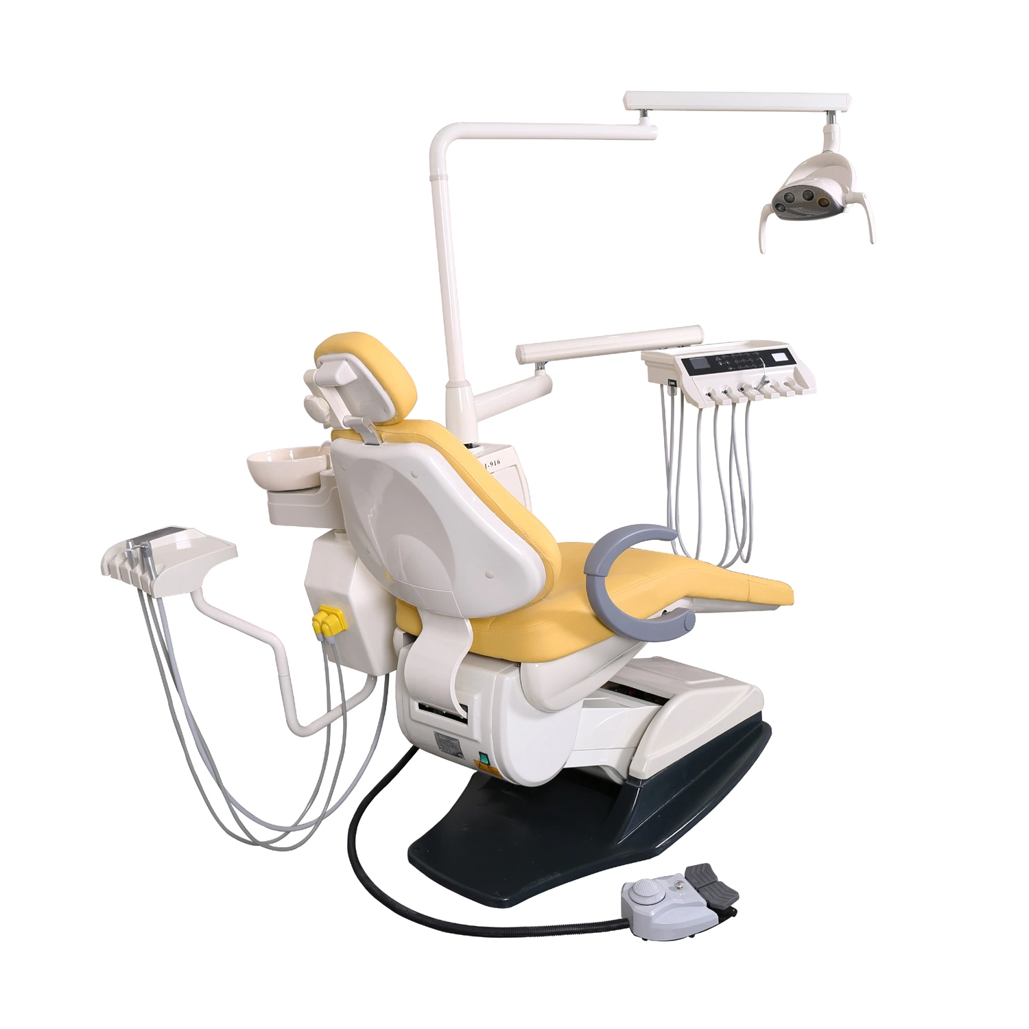 Unidade aprovada pela ISO motor de implante de caixa de madeira Keju kJ-916 Dental Cadeira