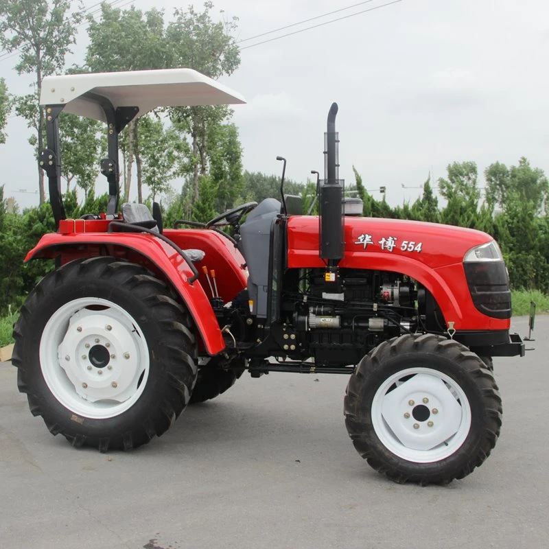 Tractor Agrícola Pequeño de Diseño Resistente de 40HP, 50HP, 55HP y 60HP para Venta al por Mayor