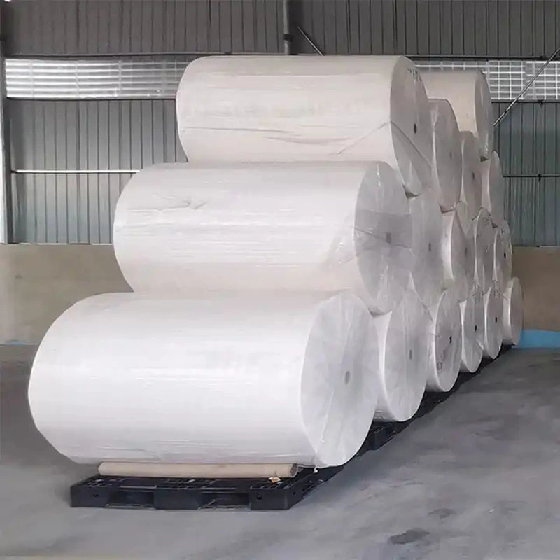 Llanura Central El cuidado personal de limpieza del hogar rollo Jumbo recicló la pulpa de color blanco de la higiene 13-21g/m² papel higiénico de la fábrica de Vietnam