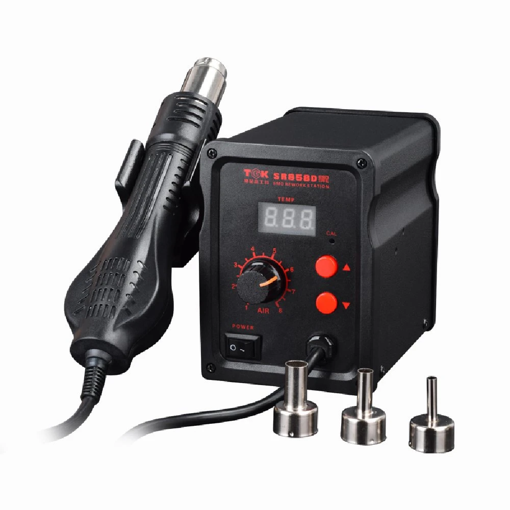 Hot Air Gun Soldering Station for Removing SMD Components on The Motherboard Sr858d