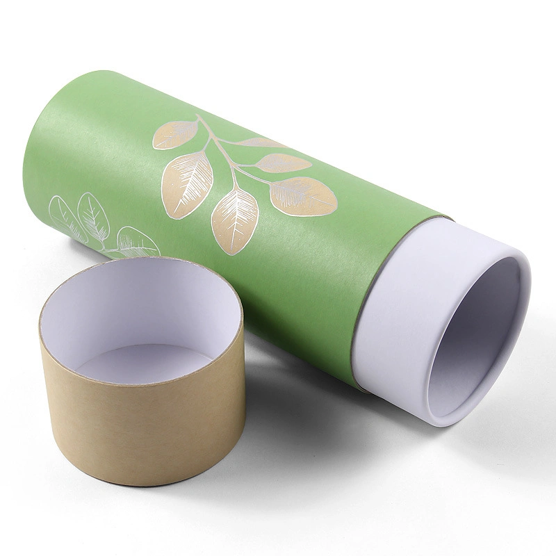 Custom Packaging Retail Packaging Round Tube Packing Cylinder Box for Gift Packing