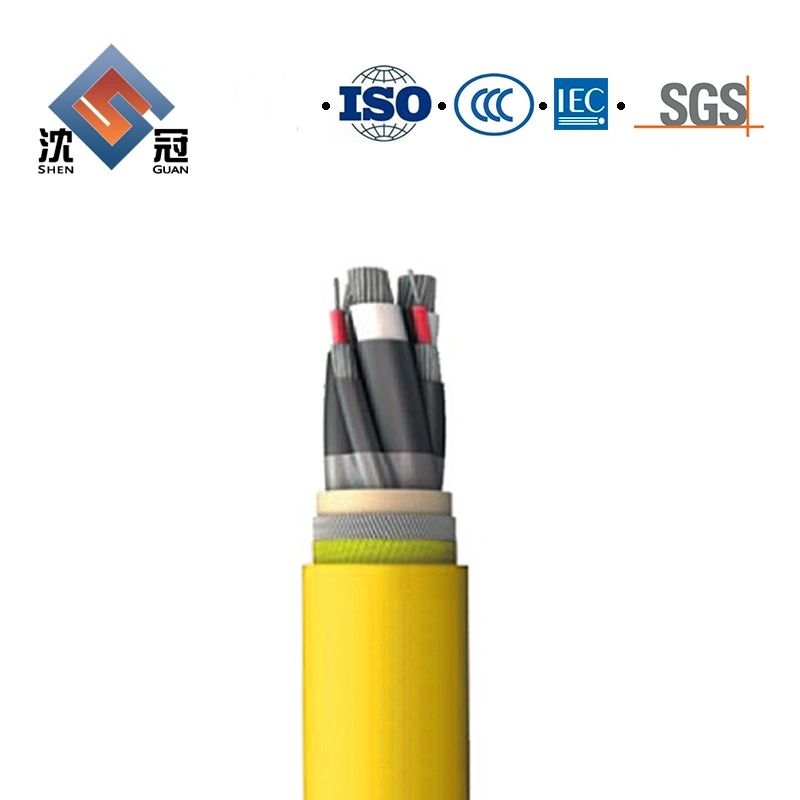 Shenguan Coal Mining Equipment Under Well Explosion Proof H07rn-F Mining Power Cable/Armored Cable