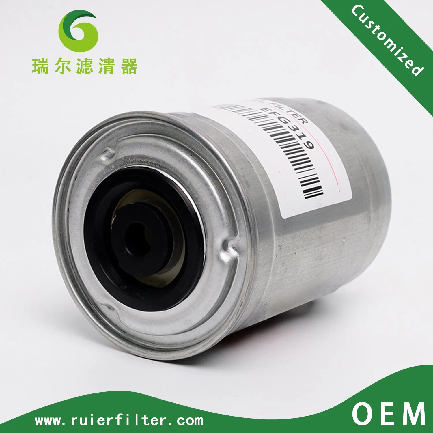 Factory 1015734 T133700 1208300 Efg319 Engine Diesel Fuel Filter with Drain for Ford