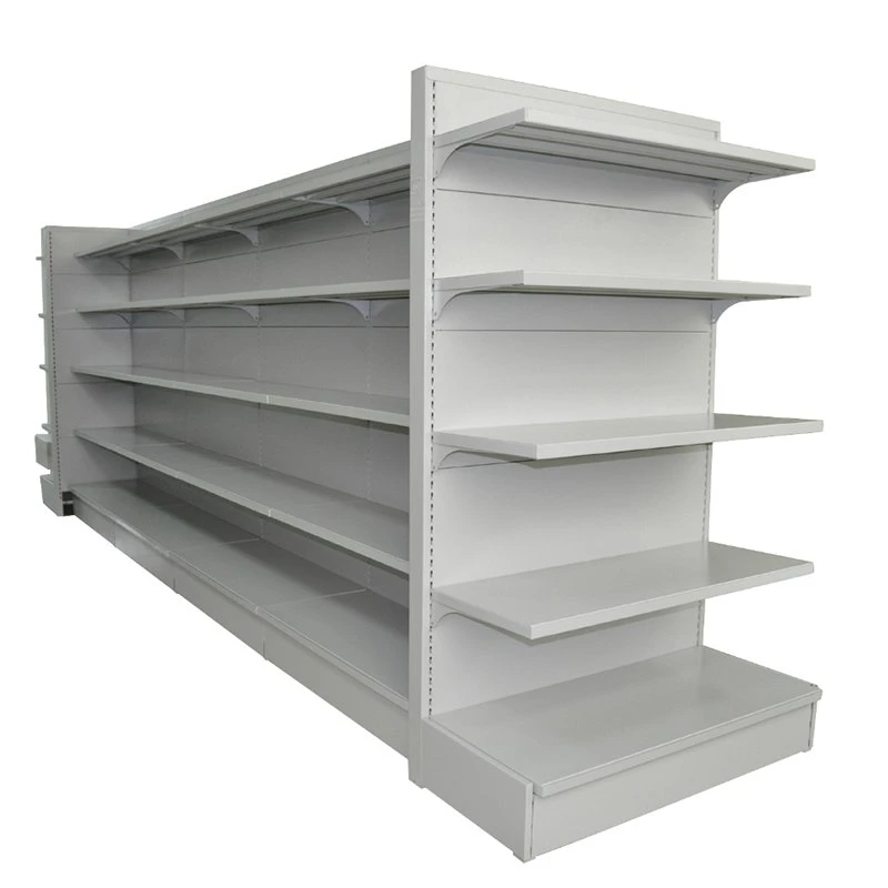 Double Side Metal Gondola Supermarket Store Shelving