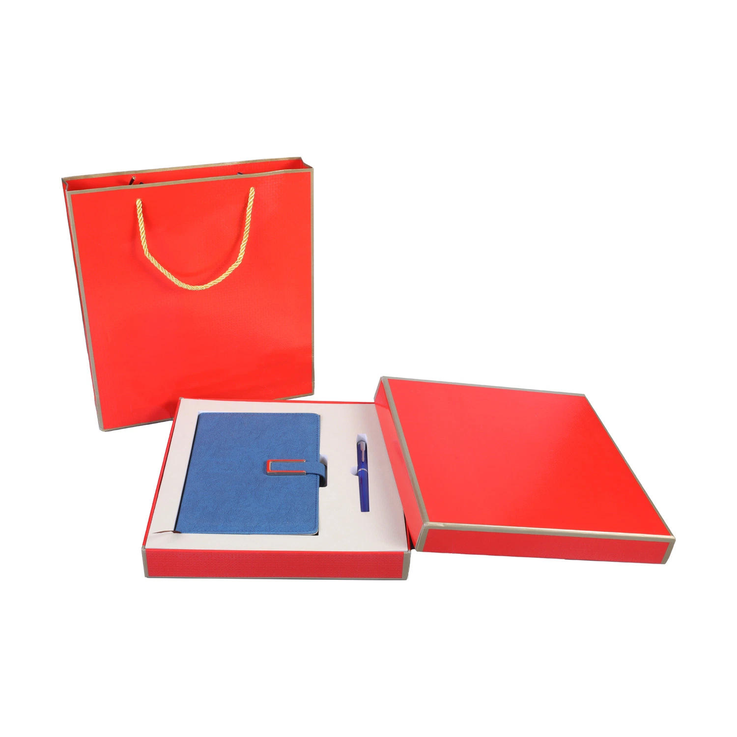 Exquisite PU Leather A5 Sublimation Blanks Journa Notebook with Pen