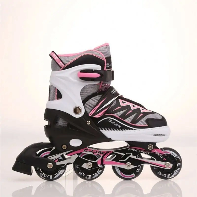 Großhandel/Lieferant Outdoor Sport Vier Räder Einstellbare Safe Roller Skates Inline Schuhe für Erwachsene Kinder