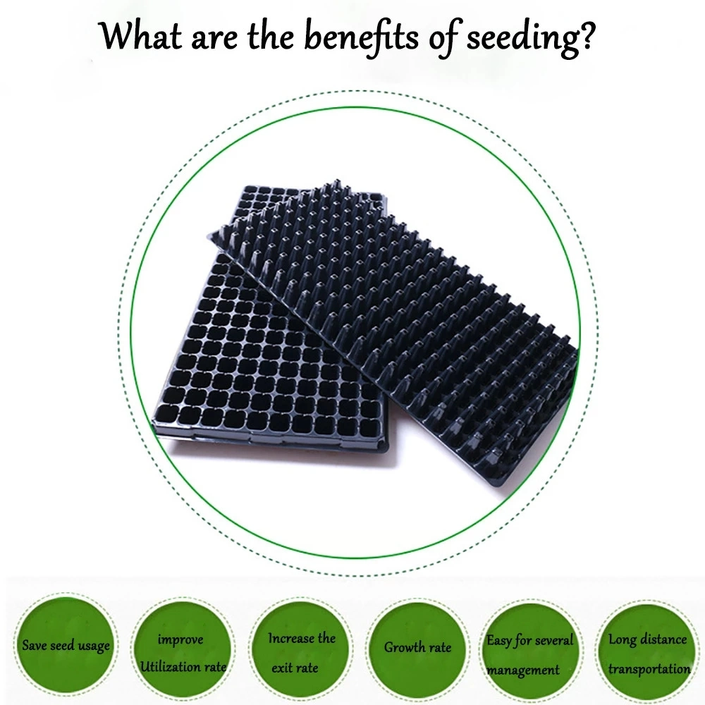 50/72/108/128 Holes Thicken Nursery Pot Plate Nutrition Bowl Seedling Tray for Succulent Plantings Propagation Germination