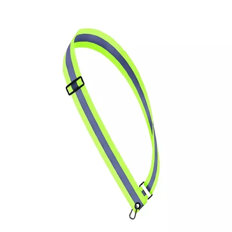 High Visibility Reflective Sash Reflective Belt Adjustable Reflective Safety Strap Belt for Walking in The Dark