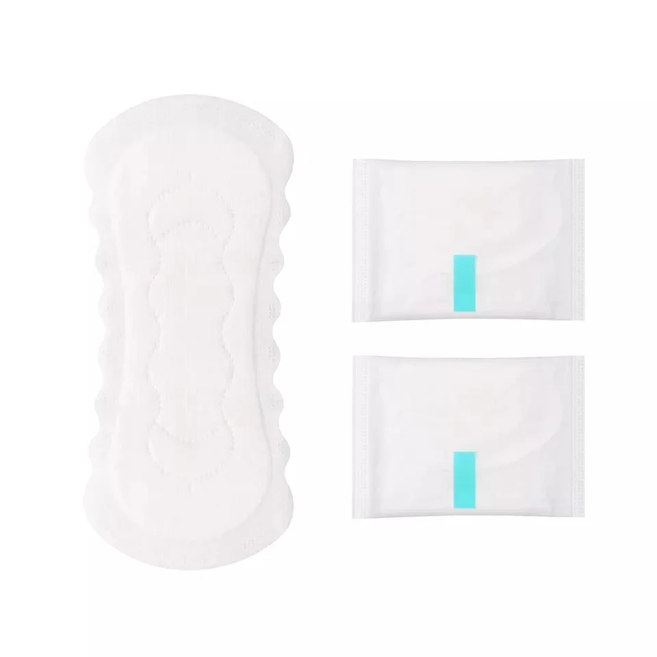 Mini Sanitary Pads Disposable Panty Liner Wingless for Woman