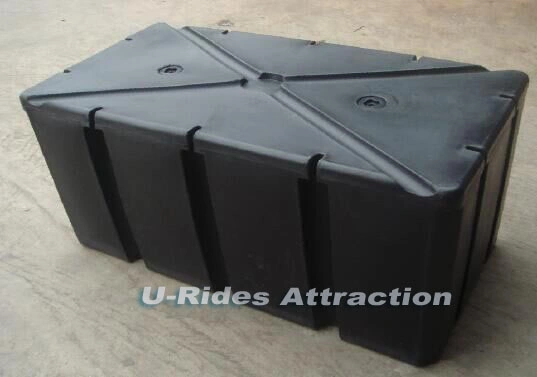 Plastic Black Floating Pontoon For Dock Rotomolded Plastic Pontoon