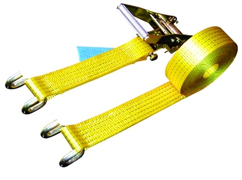 CE Certificated Cargo Lashing Strap Ratchet Tie Down Set