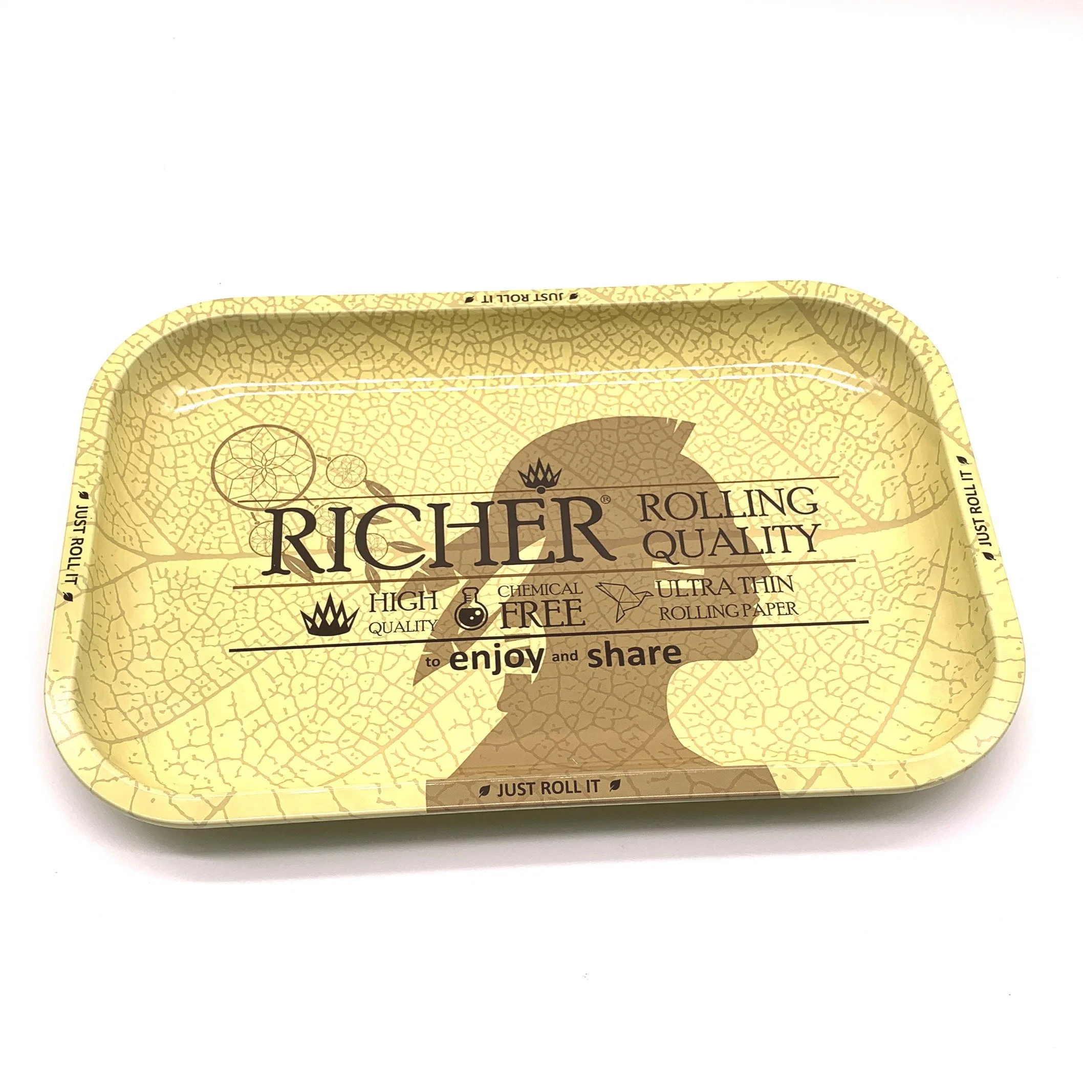 Richer Custom Rolling Metal Tray Metal Plate