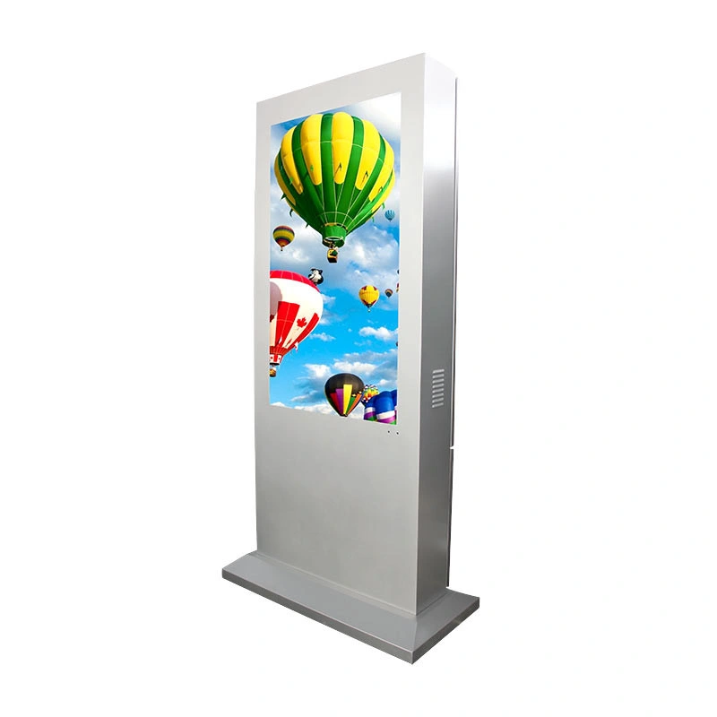 75 Zoll Outdoor-Standing-Werbung Display LCD Totem