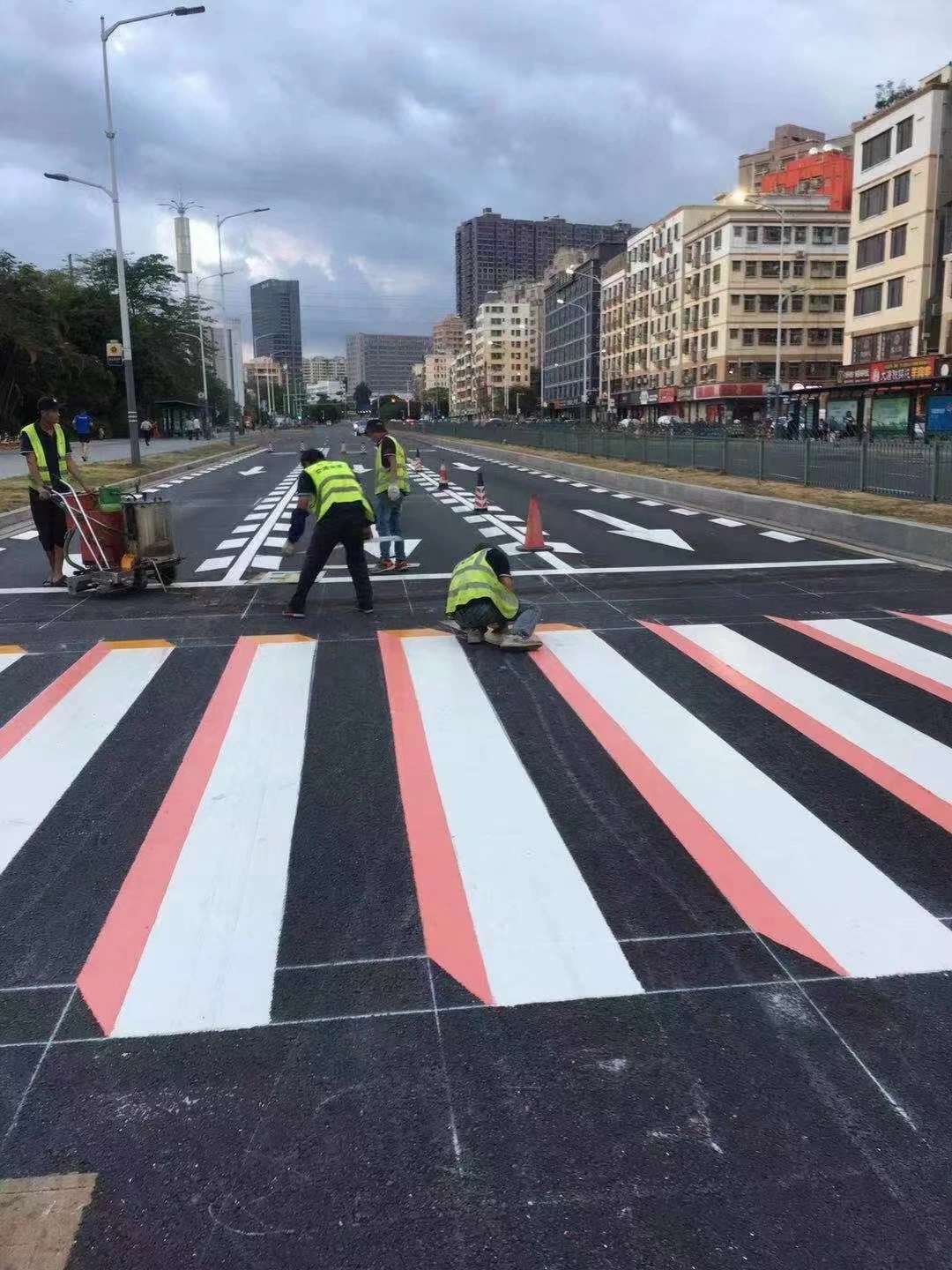 Sinais de venda a quente 25 kg/cordões de vidro Line em pó Refletor Pintura de estrada