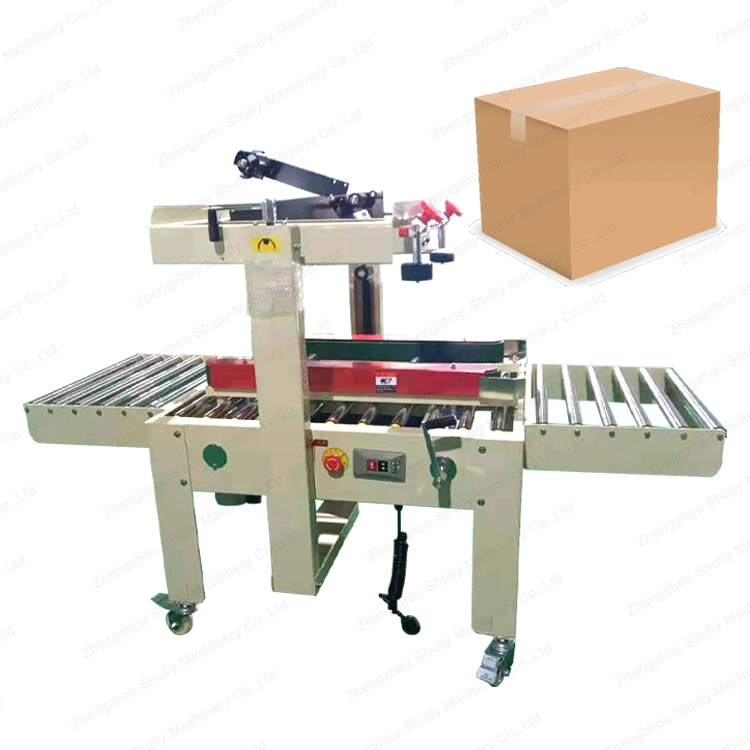 Automatic Adhesive Tape Carton Box Sealing Packing Machine up and Down Transmission